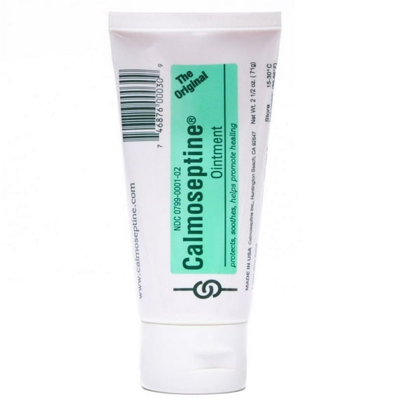 Calmoseptine 1-02 Ointment 2.5 oz. Tube (Case of 12)