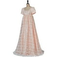 thumbnail image 3 of Women's Regency Dress Victorian Tea Gown Dress, 3 of 6