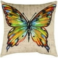 thumbnail image 1 of Manual Woodworkers & Weavers SLBWMC Oreiller à Ailes de Papillons 18 Po Multi-Couleurs, 1 of 1