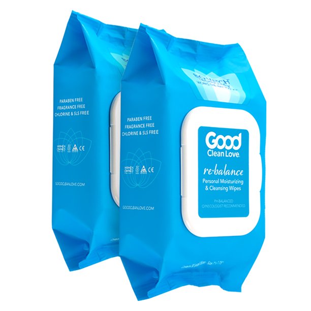 Good Clean Love Rebalance Personal Moisturizing & Cleansing Wipes