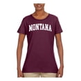 thumbnail image 2 of Wild Bobby State of Montana College Style Women Graphic Tee, 2 of 6