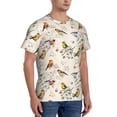 thumbnail image 5 of Rocae Little Birds for Men's Moisture-Wicking Crew Tee - T-Shirt for Sports, Outdoor Activities, and Casual WearLarge, 5 of 9