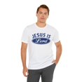 thumbnail image 5 of Jesus Is Lord Christian Faith Based Short Sleeve Tee, 5 of 6