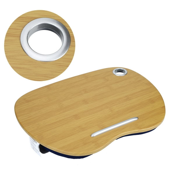 Lap Desk With Pillow Cushion, Laptop Lap Desk Laptop Stand, Laptop Desk For Bed, Portable Computer Bed Table Tray With Cushion, Laptop Table For Home Travel Bed Sofa