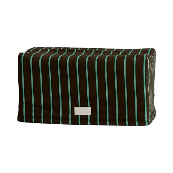 Washable Cotton Tissue Box Cover Removable Design Ideal for Travel and Camping