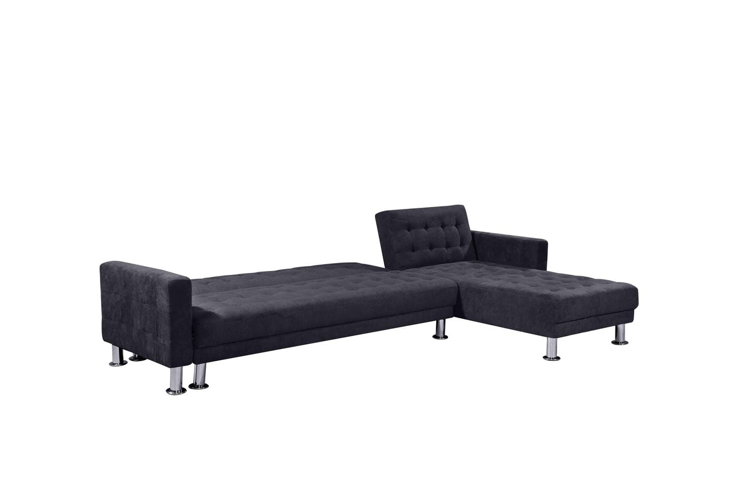 Velago Attalens Adjustable Polyester Sectional Sleeper Sofa