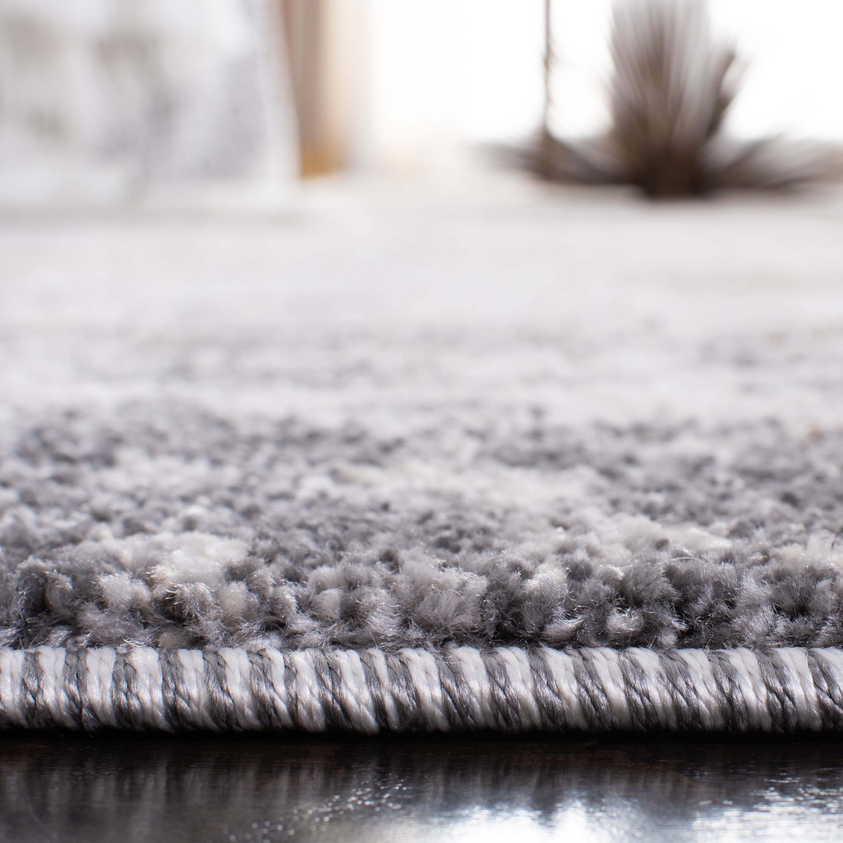 SAFAVIEH Aston Philander Abstract Area Rug, Gray/Ivory, 5'3" x 7'7"