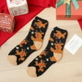 thumbnail image 5 of GZEFJRQM 6 Pairs Christmas Fluffy Socks Women Home Casual Sleeping Socks for 6 to 9 Size Warm Cozy Slipper Socks Christmas Gifts Thick Fluffy Winter Cozy Plush Soft Sleep Home Socks, 5 of 7