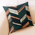 thumbnail image 6 of Decorative Throw Pillow Covers Set of 3 Square Couch Pillows Cushion Cover for Couch Sofa Living Room, 18"x18" inches - style:style 2;, 6 of 6
