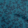 thumbnail image 1 of oneOone Cotton Poplin Teal Blue Fabric Asian Dress Material Fabric Print Fabric By The Yard 56 Inch Wide, 1 of 4