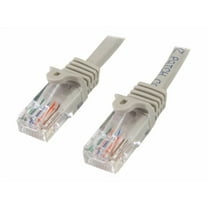 StarTech.com Cat5e Patch Cable with Snagless RJ45 Connectors - 10 ft - M/M - Gray (45PATCH10GR) - Patch cable - RJ-45 (M) to RJ-45 (M) - 3 m - UTP - CAT 5e - gray - for P/N: DKT30CSDHPD, DKT30CSDHPD3, PM1115U2, US1GC30A