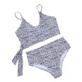 thumbnail image 3 of Women High Waist Briefs Swimsuits Beachwear Bikini Set, 3 of 5