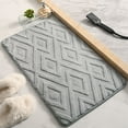 thumbnail image 4 of YIMWNYI Bathroom Carpet Thick Non-Slip Soft Comfortable Decorative Rug, Absorbent Area Mat for Bathroom, Bedroom, Kitchen, Stylish & Durable Floor Covering, 4 of 6