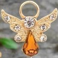 thumbnail image 2 of Roman Birthstone Angel Pin November Citrine, 2 of 2