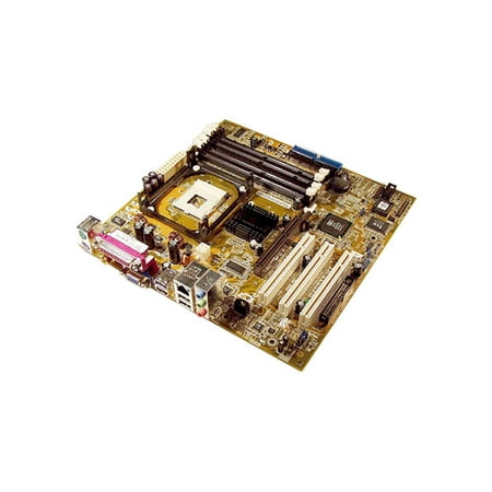 Asus Socket 478 Motherboard (P4S533-MX Asus Intel Socket 478 Chipset SIS651 Microatx Desktop Motherboard USA Intel P4 / Celeron 478-PIN)