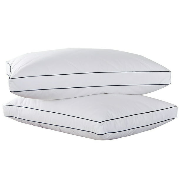 Peace Nest White Feather & Down Gusset Standard/Queen Pillow Set of