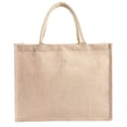 thumbnail image 2 of Bolsa de arpillera, bolsa de compras, bolsa de almacenamiento, bolsa de yute para ocio, bolsa portátil para uso diario, 2 of 6