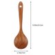 thumbnail image 2 of Cuchara para sopa Cuchara para ensalada de madera Cuchara para revolver condimentos Cuchara para sopa de cocina Cucharón para com HOMEMAXS 14887302-MX, 2 of 7