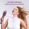 thumbnail image 5 of Lecomely 3 in 1 Travel Hair Dryer Brush, Lightweight Blowout Styling Tool for Faster Drying and Styling, 5 of 9