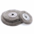 thumbnail image 4 of MYG Crimped Stainless Steel Wire Wheel Brush For Cleaning Bench Grinder Rust 3''-12", 4 of 9