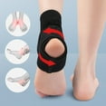 thumbnail image 3 of LShunze Ankle Brace for Women and Men - Compression Ankle Support for Foot Pain, Sprained Ankle, Achilles Tendonitis, Injured Foot, One Size Adjustable Ankle Wrap, 3 of 8