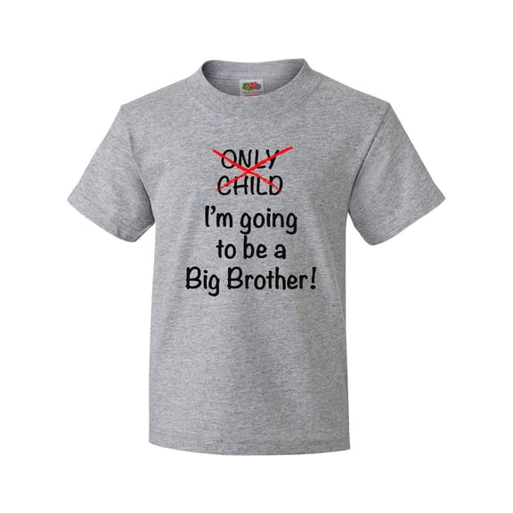 Inktastic I'm Going to Be a Big Brother Youth T-Shirt