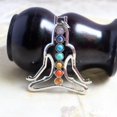thumbnail image 2 of Novedad 7 Meditación Buda Yoga Meditación Charm Colgante para Cadena jinwen Colgante del encanto, 2 of 8