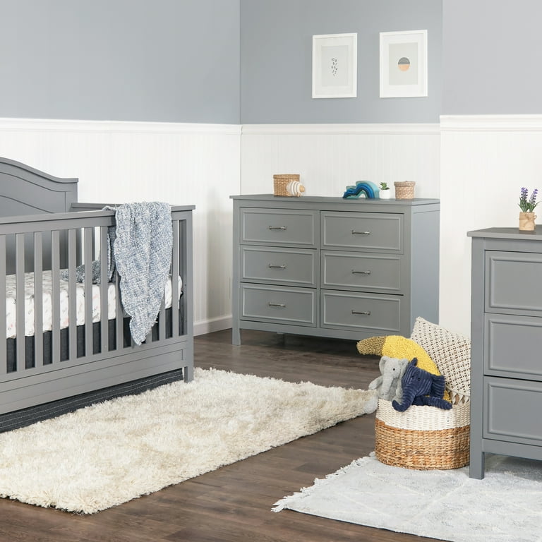 davinci charlie dresser green DaVinci Charlie 6-Drawer Double Dresser – Kid's Stuff Superstore main image 0