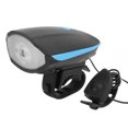 thumbnail image 4 of Scooter Headlights USB Rechargeable High Brightness Night Riding Front Light with HornBlue, 4 of 14