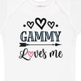 thumbnail image 4 of Inktastic Gammy Loves Me Grandchild Girls Baby Bodysuit, 4 of 5