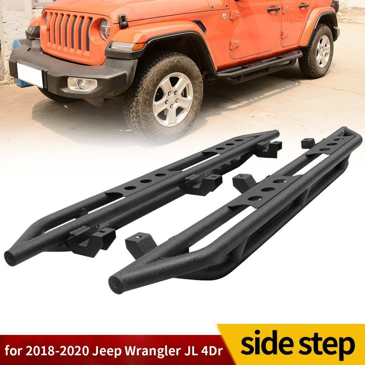 For 20182021 Jeep Wrangler JL 4 Door Running Boards Side