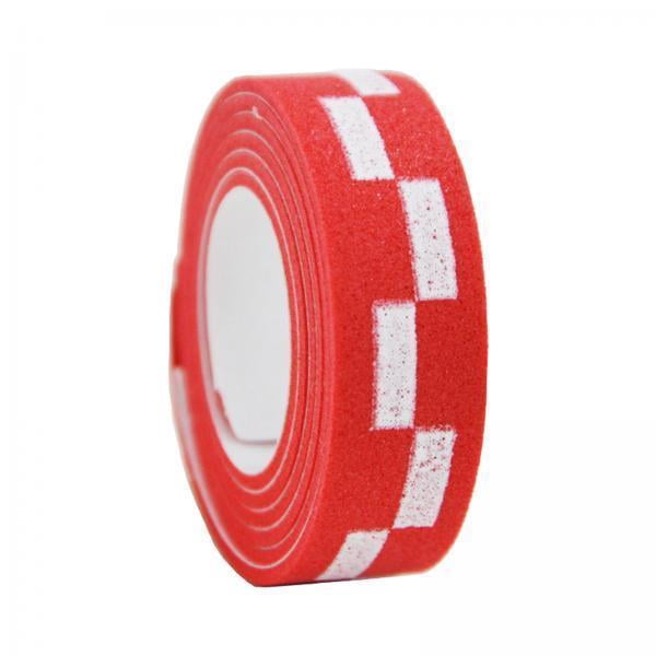 koolsoo 2xTable Tennis Racket Edge Tape, PingPong Paddle Edge Guard, EVA 10mm Edge Protection Strip, Pickleball Paddle Edge Tape , Red, 3 Pcs