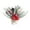 D, variant on Mini Christmas Tree Decoration – 11.8 in Desktop Plastic Pine Tree with Ornaments & Bow Base – Tabletop Holiday Décor for Living Room, Bedroom, or Office