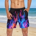 thumbnail image 4 of Mens Swim Trunks Quick Dry Swim Shorts Funny Swimwear Bathing Suits 5 Inch, 4 of 6