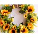 thumbnail image 3 of Corona de girasol pequeña, corona artificial, simulación de flores, flores falsas, 3 of 3