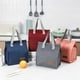 thumbnail image 5 of Advancent Fiambrera portátil, bolsa de tela Oxford, papel de aluminio, aislamiento térmico, enfriador de alimentos, bolsa de almacenamiento para Picnic Organizadores de utensilios de cocina Gris Advancent HA069872-02, 5 of 6