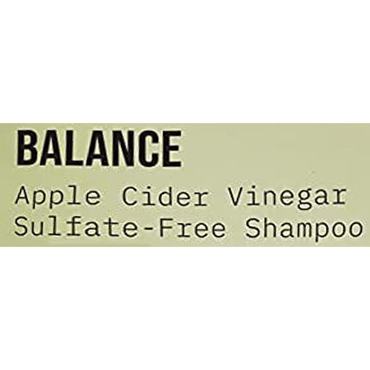 AG Hair BALANCE Apple Cider Vinegar Sulfate-Free Shampoo Refill, 1L