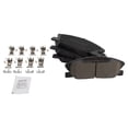 thumbnail image 2 of TRQ Front Ceramic Disc Brake Pad Set for Dodge Charger Pursuit New BFA18978 Fits select: 2014-2020 DODGE CHARGER POLICE, 2 of 6