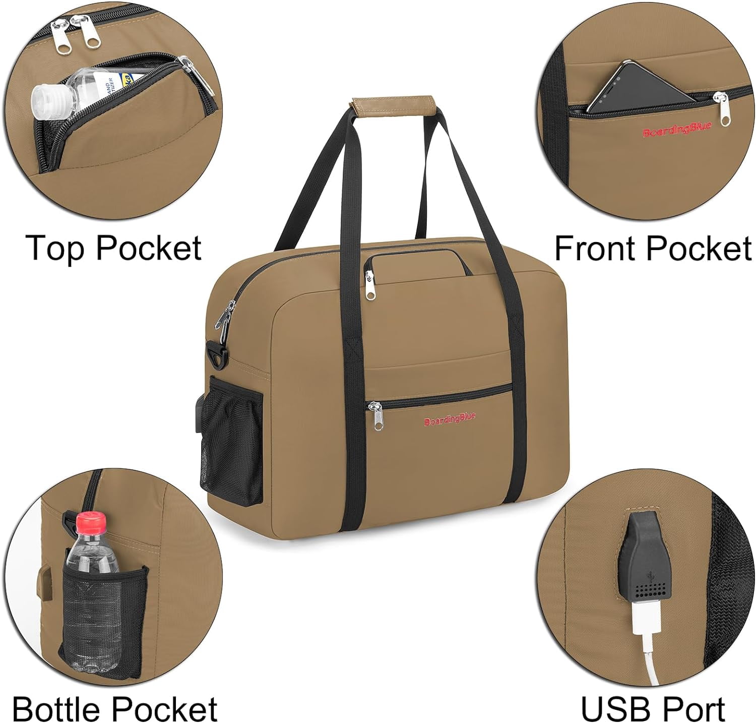 17X13X8 Inches JetBlus Airlines Personal Item Under Seat Duffel bag Suitable for Major Airlines including Spirit, Jetblue, Frontier, and American - Duffel Bag Design