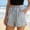 Blue1, variant on Kojanyu Womens Casual Drawstring Button Striped Shorts with Pockets, 2026 Loose Elastic Waist Summer Shorts
