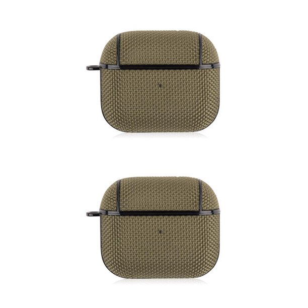 Seitruly Estuche protector de nailon resistente al agua para auriculares, funda inalámbrica Little Pro portátil, reemplazo Visual a prueba de golpes No.02 2piezas