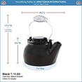 thumbnail image 2 of Minuteman T-16-BK 2.5 Quart Cast Iron Humidifying Kettle - Black, 2 of 3