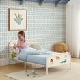 thumbnail image 4 of Delta Children Magic Magnet Toddler Bed with Customizable Magnets & Built-In Book Storage, Oatmeal, 4 of 20
