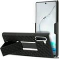 thumbnail image 4 of for Samsung Galaxy Note 10 ONLY  + Temper Glass Case Heavy Duty Shock Absorption Kickstand Armor Case with Belt Swivel Clip Holster Cover (Black), 4 of 4