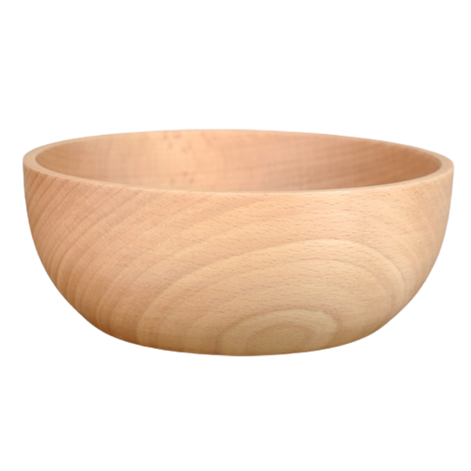 Grandest Birch Portable Salad Bowl Wearresistant Wood Multifunctional