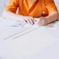 thumbnail image 3 of Luxshiny 10pcs Clear Report Covers for Formal Document Folder Plastic Organizer, 3 of 8