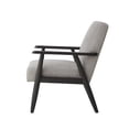 thumbnail image 4 of Alton Linen Armchair, Grey/Black, 4 of 9