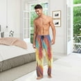 thumbnail image 6 of Autumn Landscape Men's Pajama Pants Lightweight Sleepwear Bottom Lounge Pants, 6 of 6