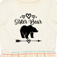 thumbnail image 4 of Inktastic Sister Bear Native Arrow Girls Toddler Dress, 4 of 5