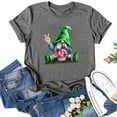 thumbnail image 3 of Naughtyhood St. Patrick's Day Women Casual St. Patrick's Day Printed Cotton Short Sleeve T-Shirt Tops Tees St Patricks Day Clearance Tops T-shirt Gifts for Women and Girls, 3 of 6